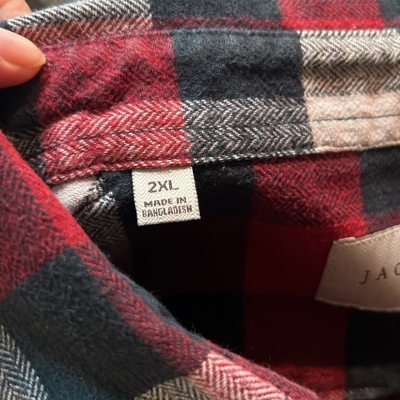 Jachs mens size‎ 2XL plaid long sleeve shirt - Picture 10 of 10